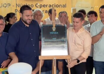 Manaus ganha 1º Núcleo Operacional da Guarda Municipal na Ponta Negra: ‘Vamos combater os assaltos’, diz prefeito David Almeida.
