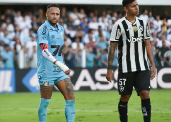 Após expulsão durante jogo contra o Botafogo, Neymar vira meme nas redes sociais