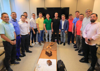 David Almeida recebe presidente nacional do Avante em Manaus e Marcos Rotta é convidado a representar o partido na disputa pelo Senado em 2026