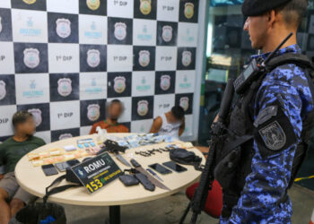 MAIS SEGURANÇA Prefeitura reforça segurança com operação da Romu durante ‘Mutirão no Bairro’ na Manaus Moderna