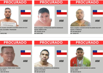 Veja quem são os oito criminosos  mais perigosos e procurados do AM