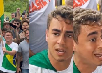 Nikolas manda recado a políticos aproveitadores e freia campanha durante caminhada a Brasília