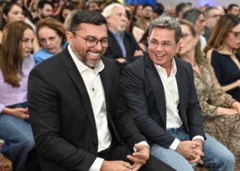 Wilson Lima e Tadeu de Souza aparecem juntos e aumenta a chance de possível candidaturas