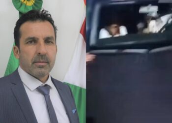 Esposa flagra marido vereador saindo de motel com ex-assessora: “não acredito que é ela”.