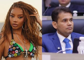 Ludmilla quer R$ 70 mil de vereador de Manaus que a acusou de aliciar crianças