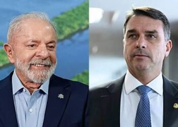 Flávio Bolsonaro e Lula empatam no 1º turno em São Paulo, diz Real Time Big Data
