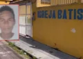 Crime em plena Páscoa, homem sendo assassinado na frente de igreja em Manaus