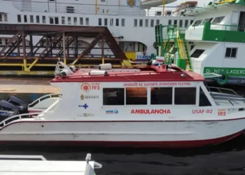 Bandidos furtam ‘Ambulancha’ do Samu no porto do São Raimundo e prejudicam atendimentos aos ribeirinhos